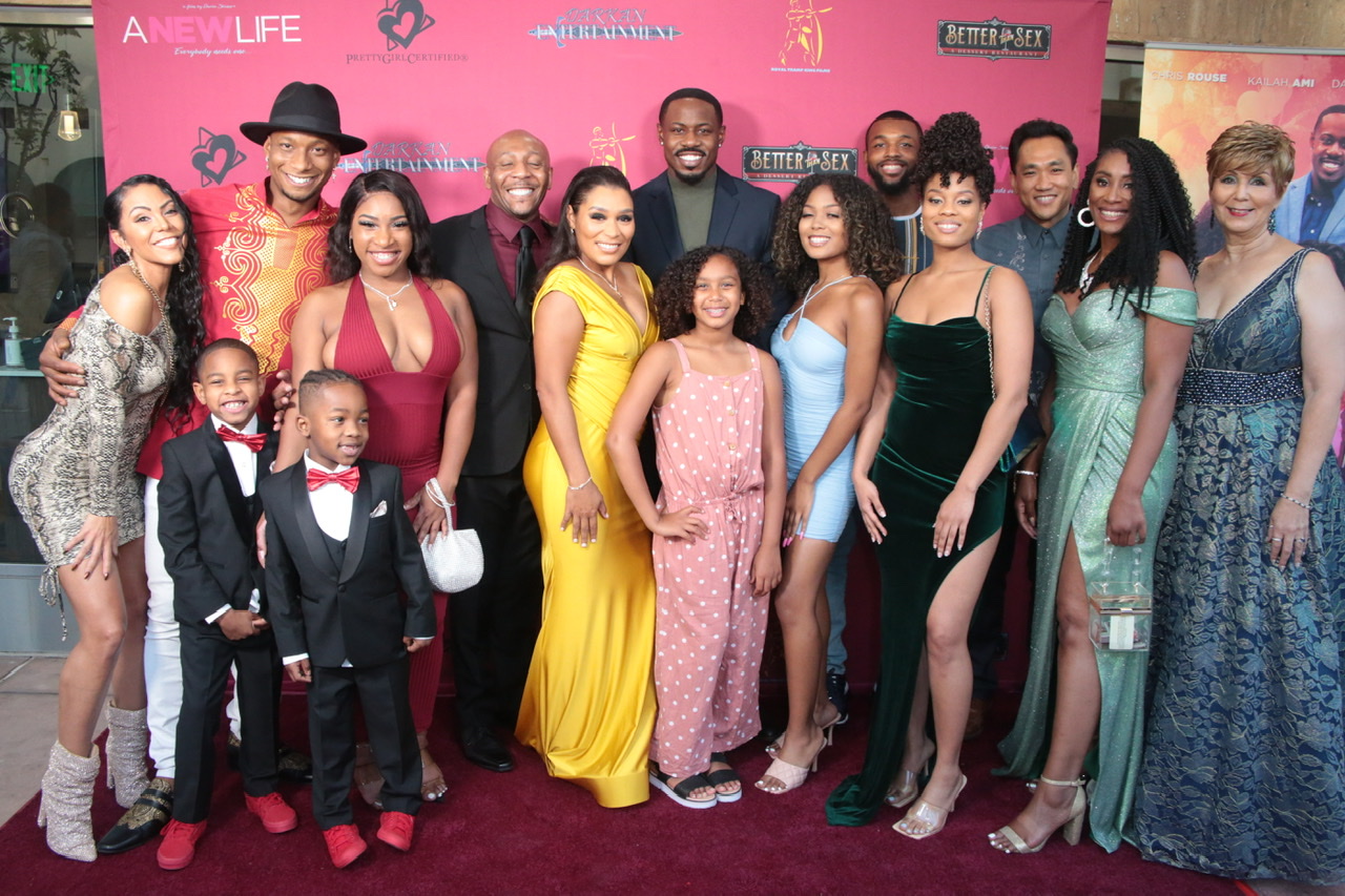 Triumphant Turnout for Choice Skinner’s film, “A New Life” Cast & Crew